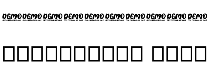 Strezy Break Regular Font OTHER CHARS