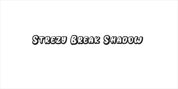 Strezy Break Shadow Logo