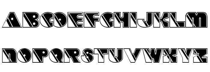 Stricto Sensu Font LOWERCASE