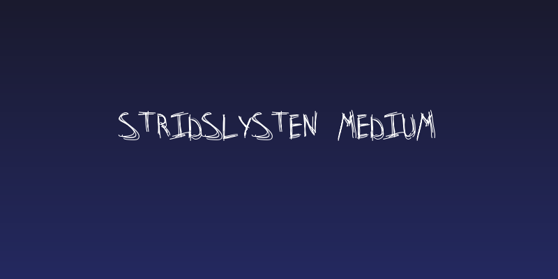 Stridslysten Medium Social Header