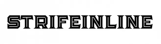 Strife Inline  baixar fontes gratis