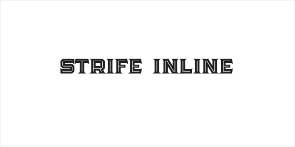 Strife Inline Logo