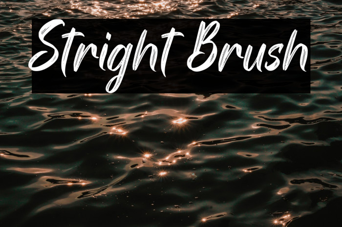 Stright Brush Example 3