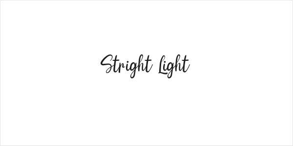 Stright Light Logo