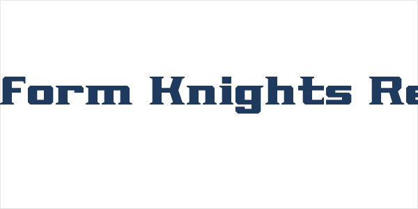 Strigiform Knights Regular Logo