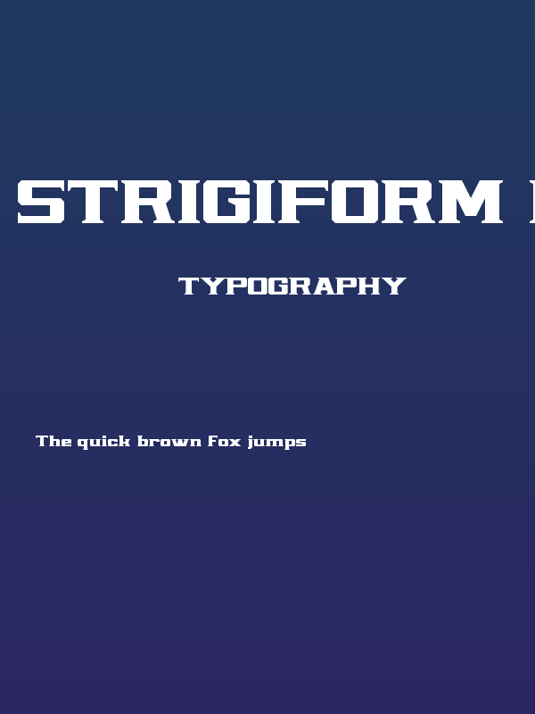 Strigiform Knights Regular Poster