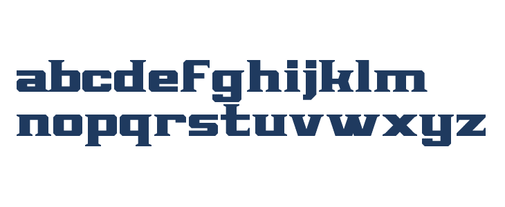 Strigiform Knights Regular Lowercase