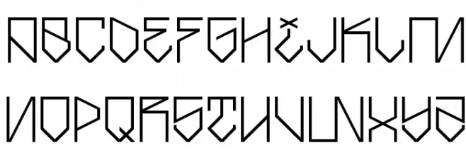 Strike Back Schriftart Groß