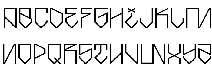Strike Back Font LOWERCASE