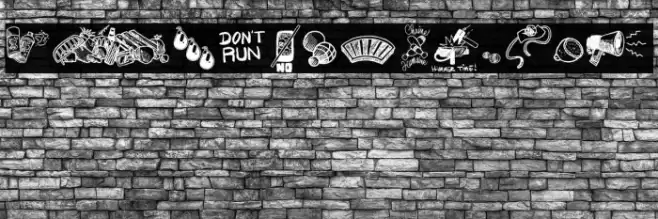 Strike Block Font examples