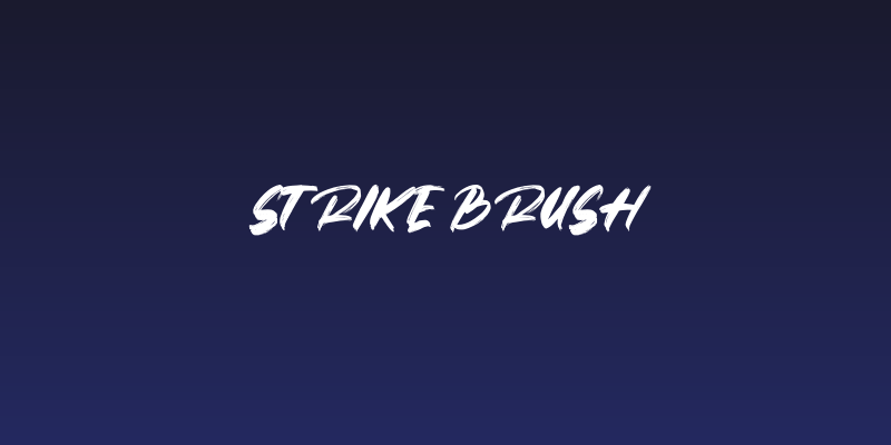 Strike Brush Social Header