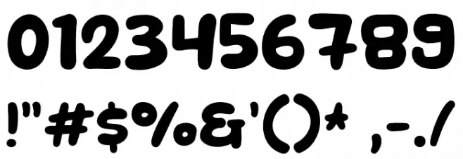 Strike Coffee Font OTHER CHARS