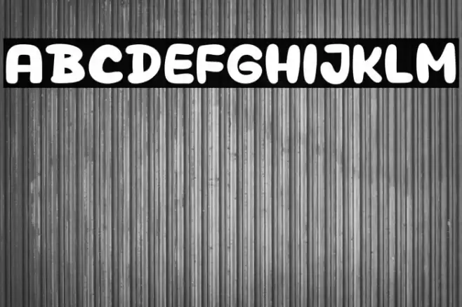 Strike Coffee Font examples