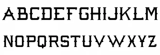 Strike 'Em Out Regular フォント 大文字