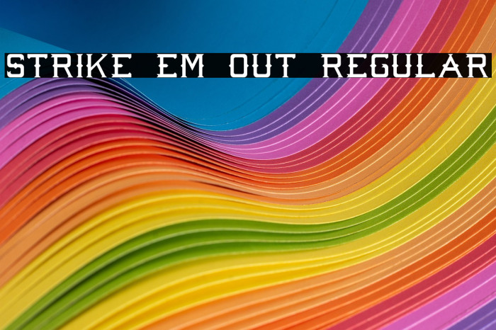 Strike 'Em Out Regular Example 2