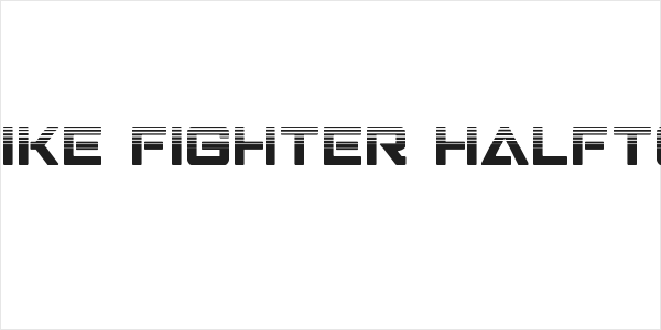 Strike Fighter Halftone Logo