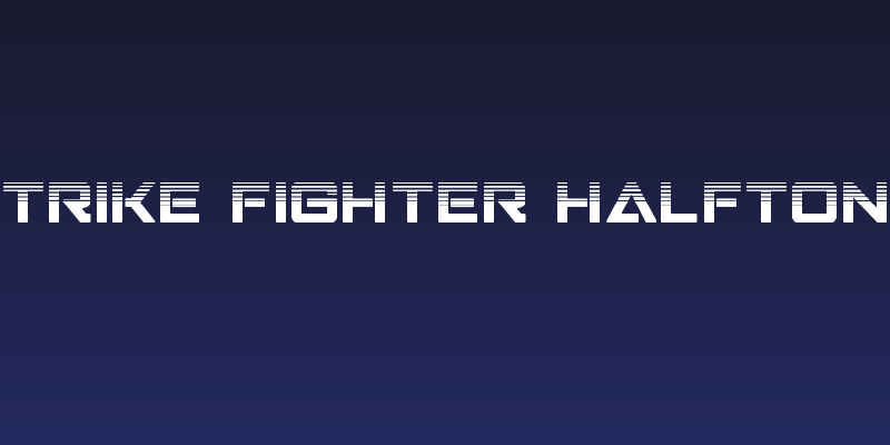 Strike Fighter Halftone Social Header