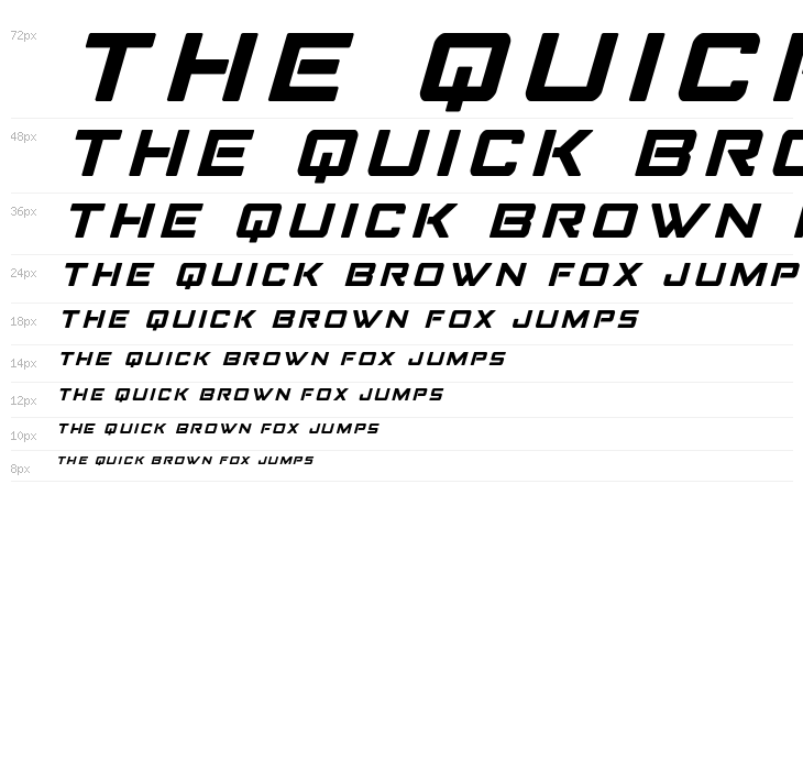 Strike Fighter Title Italic Waterfall