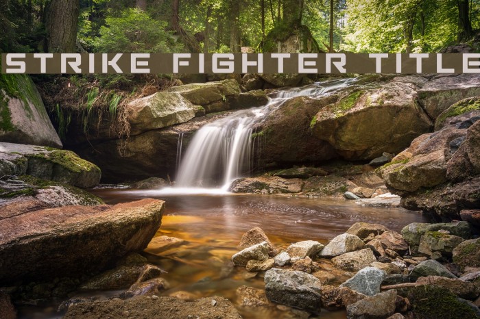 Strike Fighter Title Example 3