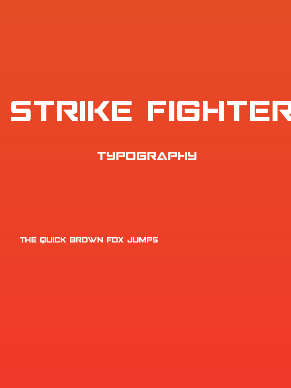 Strike Fighter Poster
