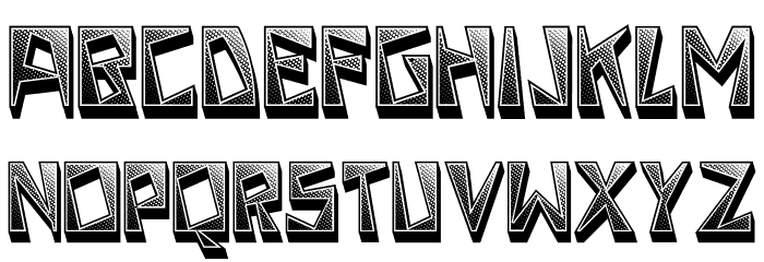 Strike Regular Font LOWERCASE
