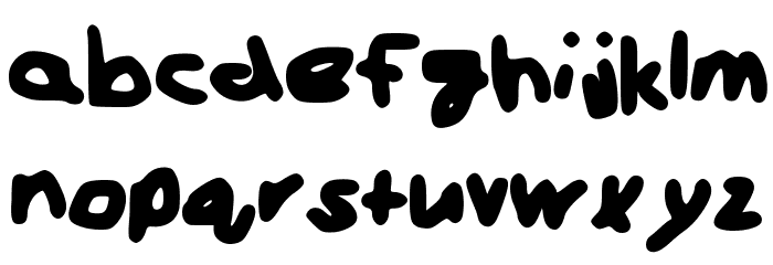 StrikeAPose Font LOWERCASE