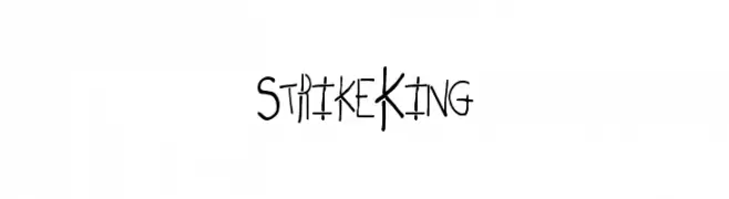StrikeKing  免费字体下载