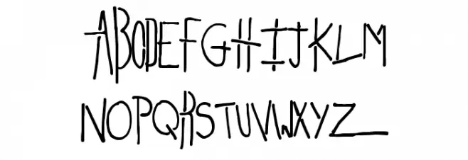 StrikeKing 字体 大写