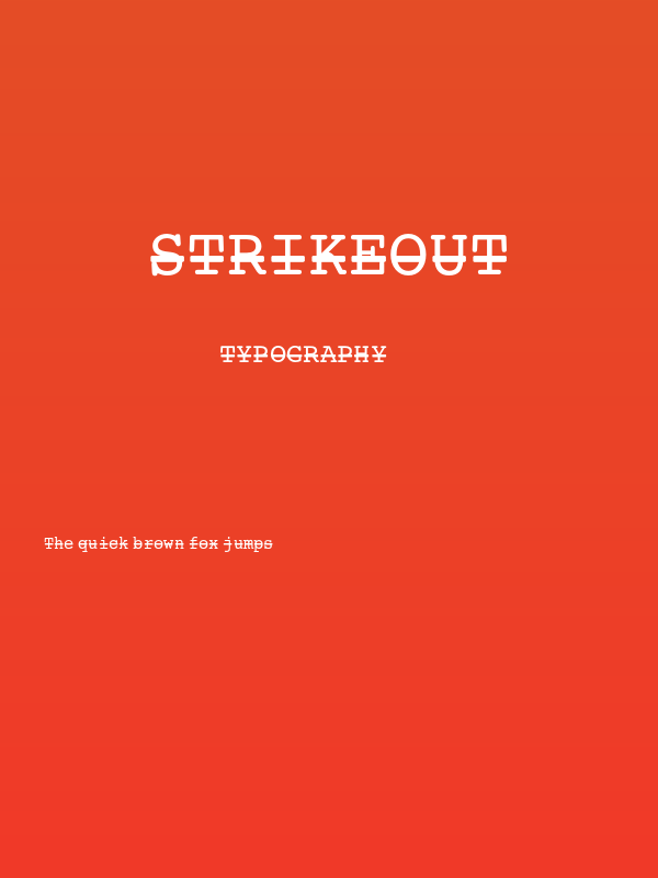 StrikeOut Poster