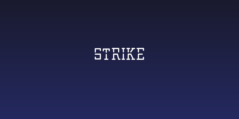 Strike Social Header