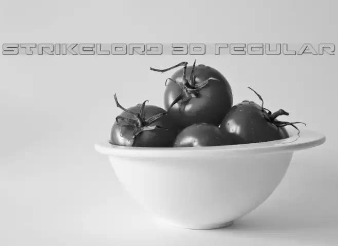 Strikelord 3D Regular examples