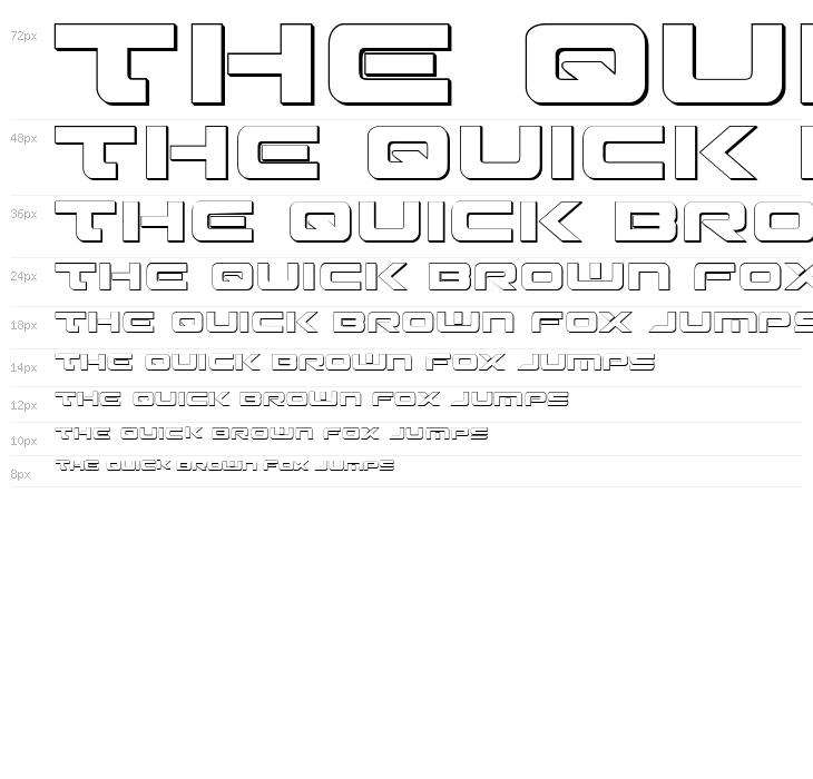 Strikelord 3D Regular Waterfall