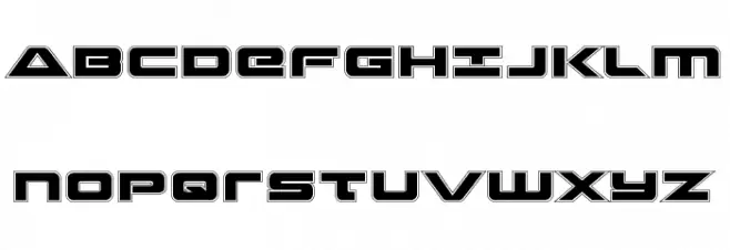 Strikelord Academy Regular Schriftart Groß