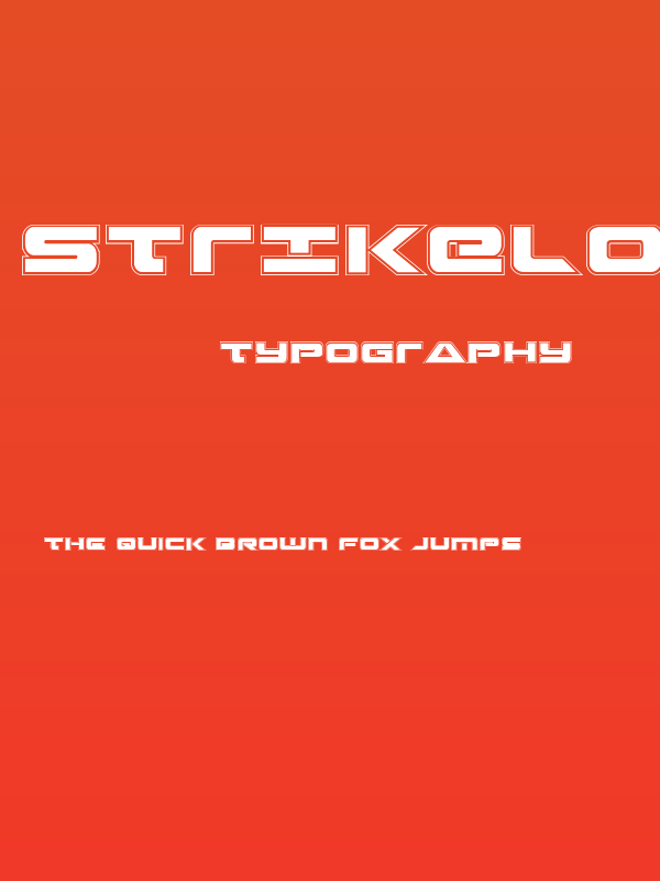 Strikelord Academy Regular Poster