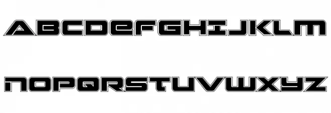 Strikelord Academy Schriftart Groß