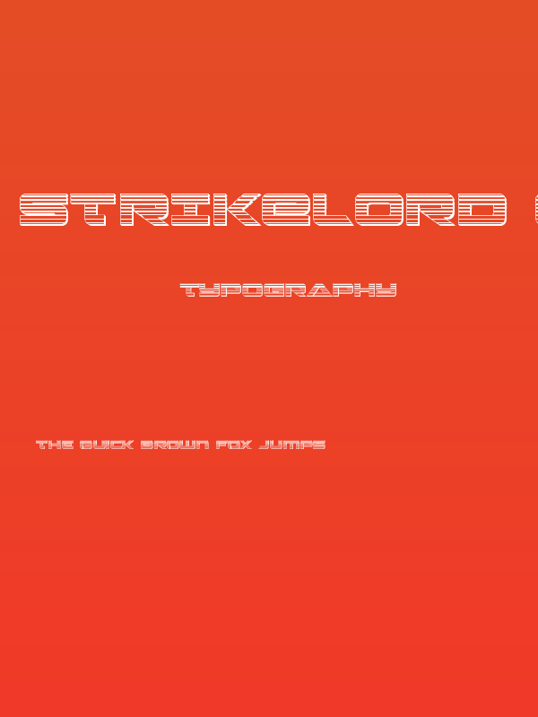 Strikelord Chrome Poster