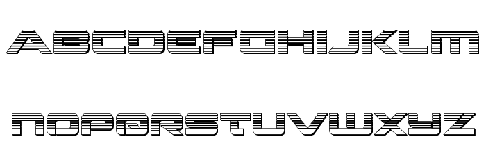 Strikelord Chrome Font LOWERCASE
