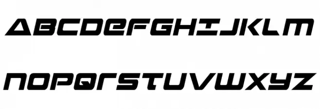 Strikelord Condensed Italic  