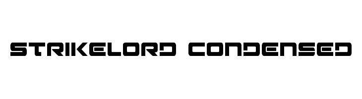 Strikelord Condensed  لخطوط تنزيل