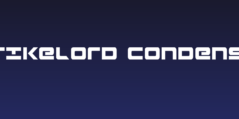 Strikelord Condensed Social Header