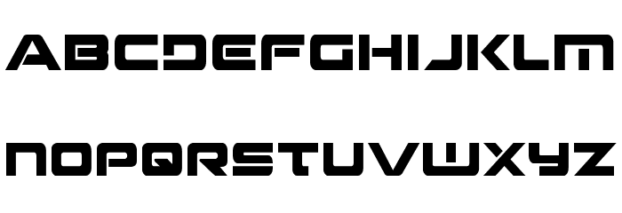 Strikelord Condensed Font LOWERCASE