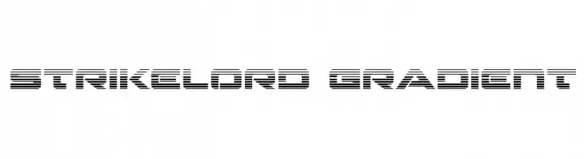 Strikelord Gradient  免费字体下载