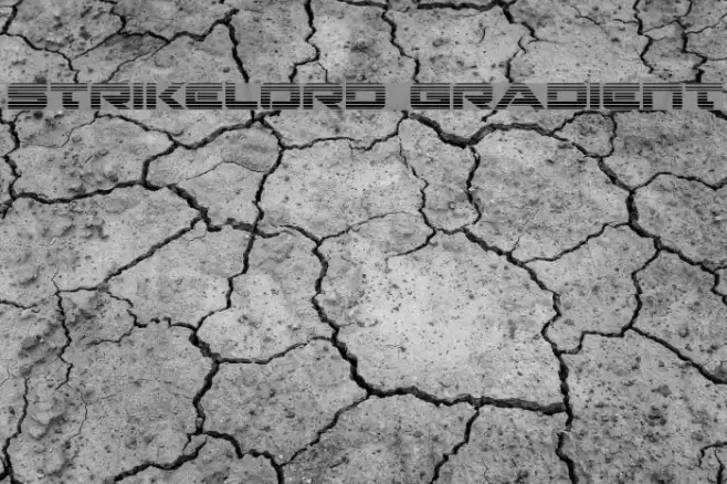 Strikelord Gradient Font examples