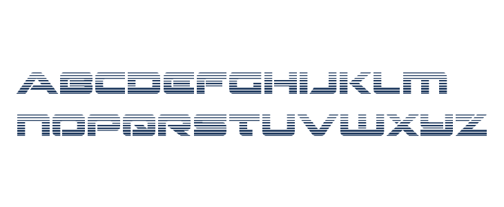 Strikelord Gradient Lowercase