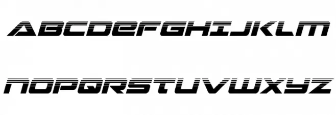 Strikelord Halftone Italic フォント 大文字