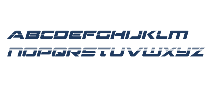 Strikelord Halftone Italic Lowercase