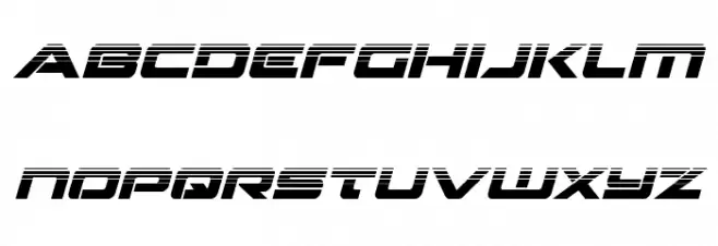 Strikelord Halftone Italic Schriftart Kleinbuchstaben
