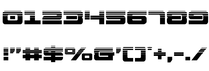 Strikelord Halftone Font OTHER CHARS