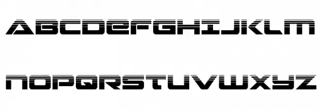 Strikelord Halftone Шрифта ВЕРХНИЙ