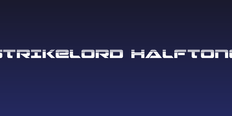 Strikelord Halftone Social Header